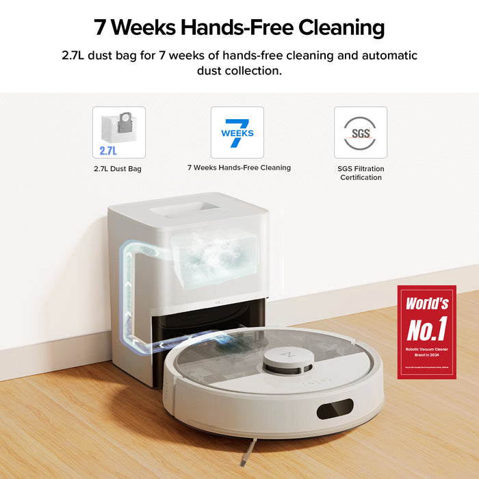 roborock q7 m5 robot vacuum and mop with auto- empty dock upgraded from q7 max