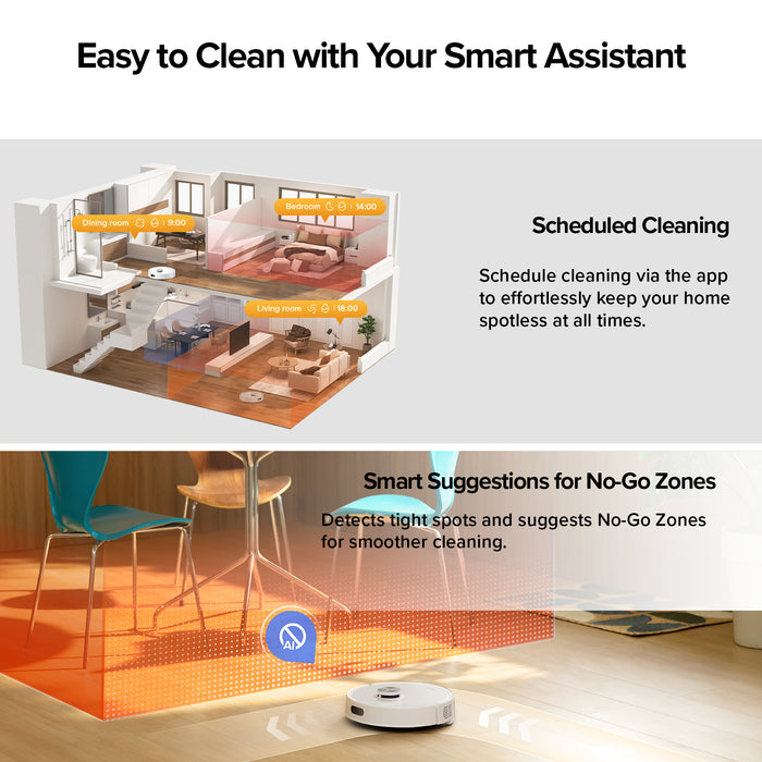 roborock q7 m5 robot vacuum and mop with auto- empty dock upgraded from q7 max