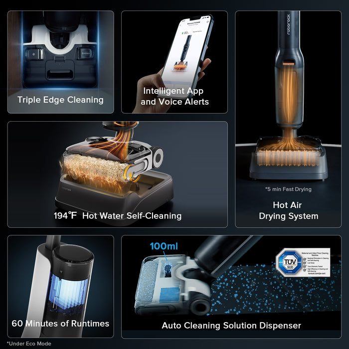 roborock f25 combo f25 ace combo wet and dry vacuum cleaner