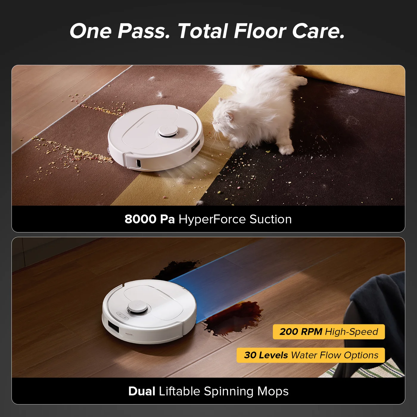roborock qv 35a robot vacuum with multifunctional dock upgraded from